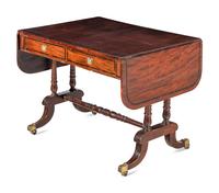 A Regency Style Mahogany Sofa Table