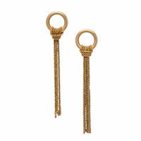 Yuri Ichihashi, Yellow Gold Earrings