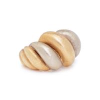 BUCCELLATI, BICOLOR GOLD RING