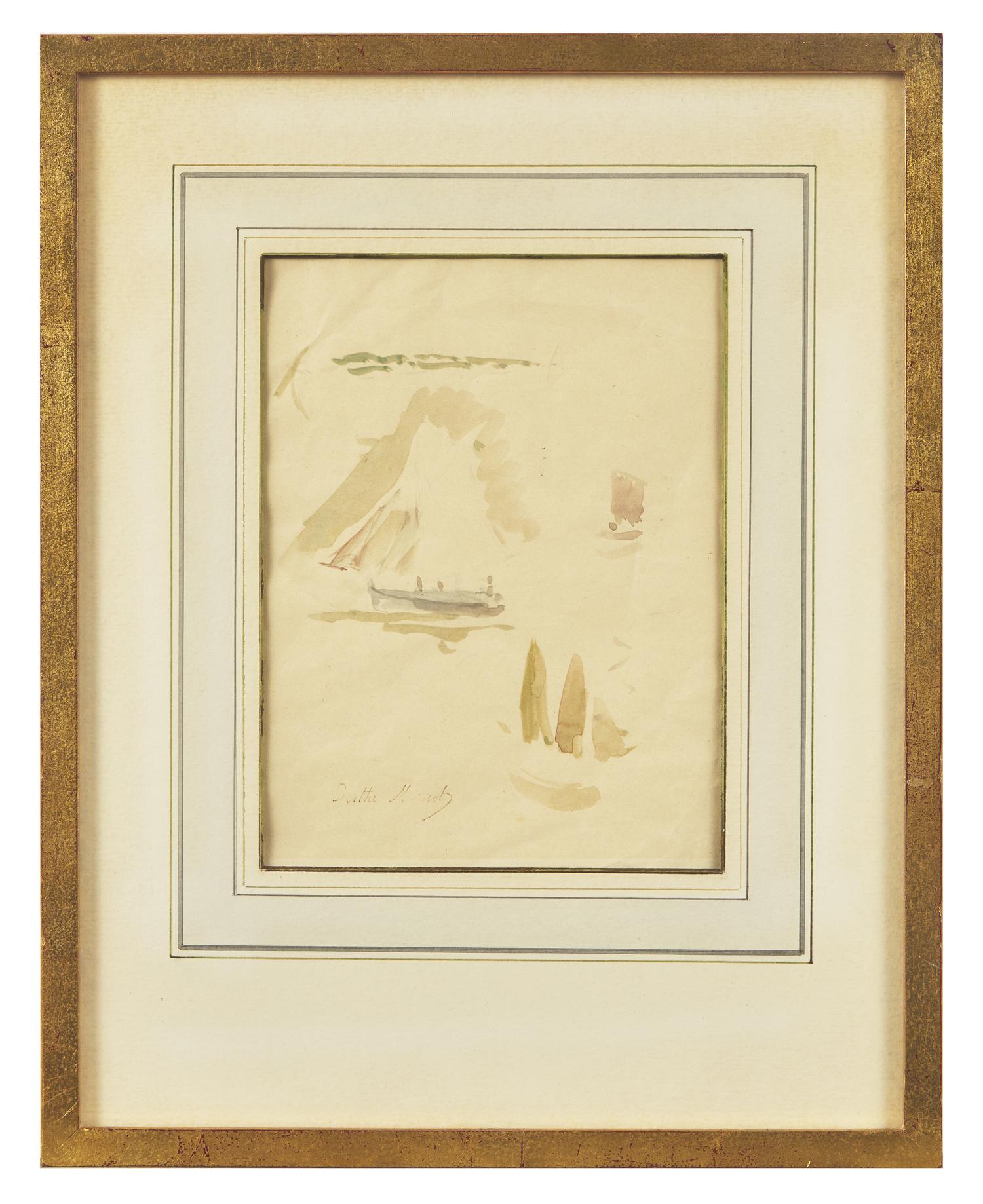 Voiles au Portrieux , 1894