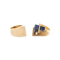 COLLECTION OF YELLOW GOLD RINGS