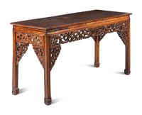 A Chinese Nanmu Painting Table, Tiao'an