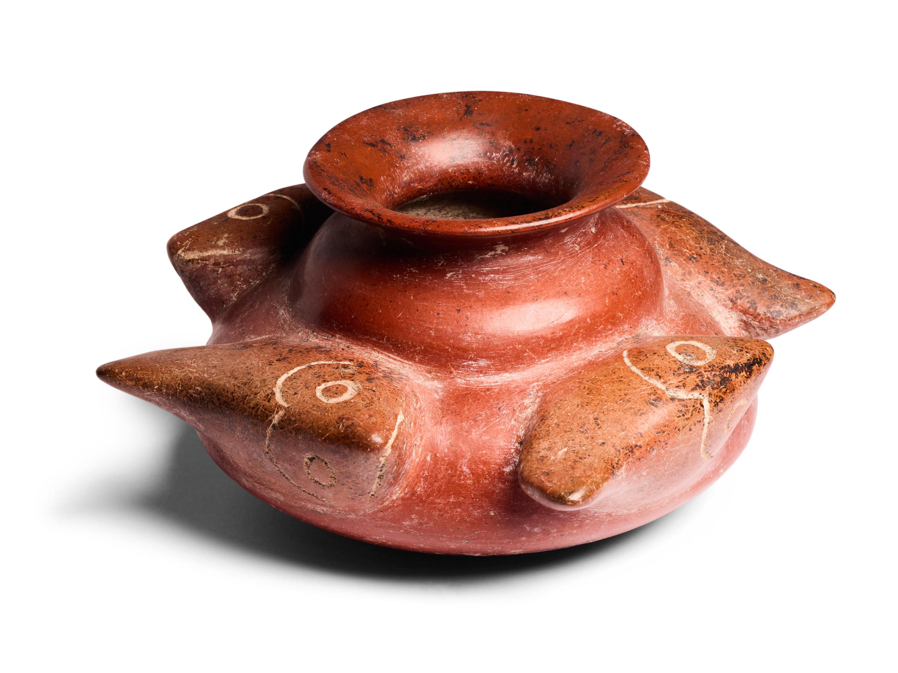 A Colima Fish Effigy Vessel