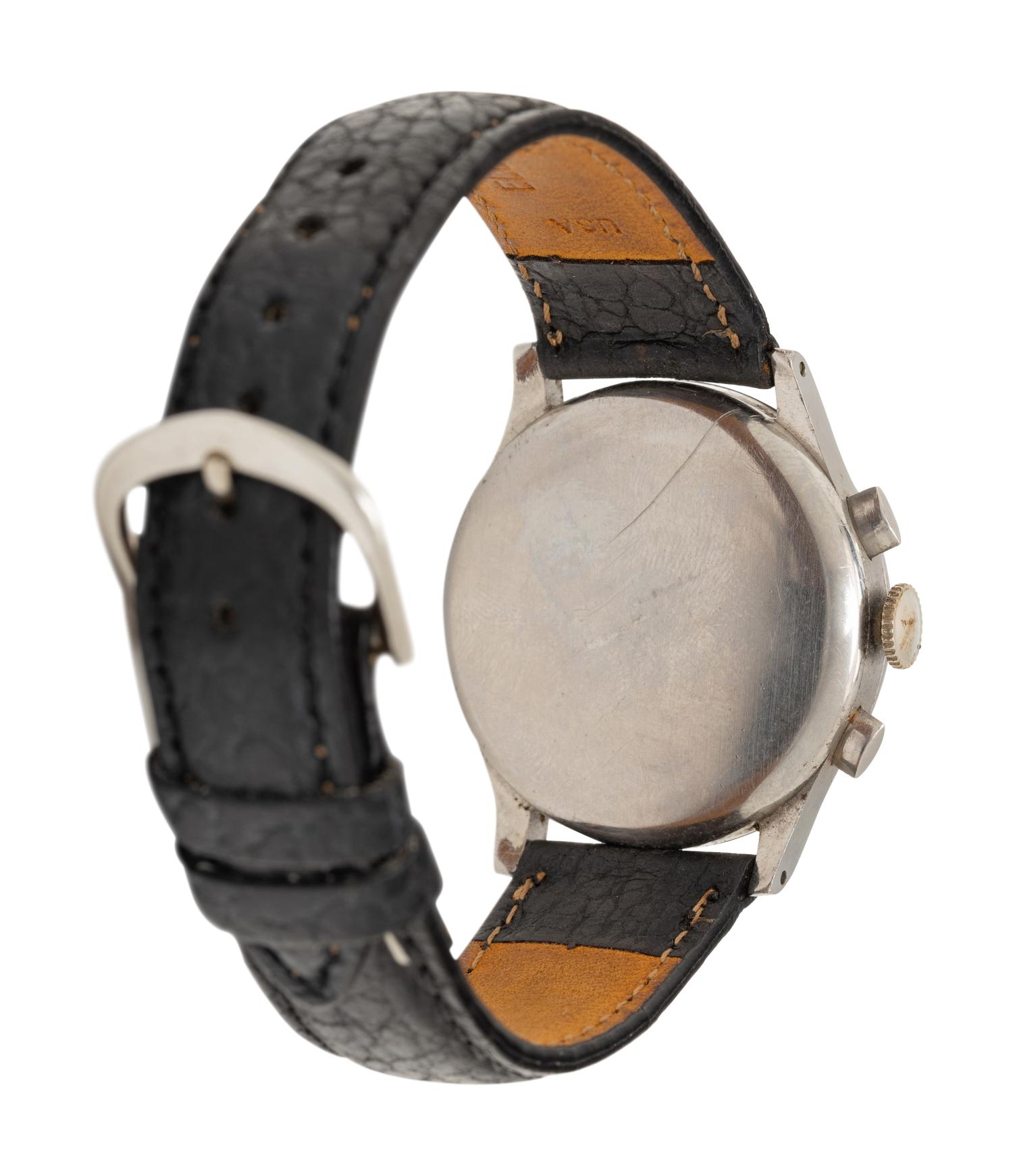 GALLET, STAINLESS STEEL CHRONOGRAPH WATCH