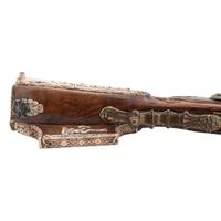 Contemporary Flintlock Jaeger Rifle by John B. Derrick (American, b.1936)