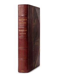 [ENGLISH LITERATURE.] A group of 7 works, comprising: