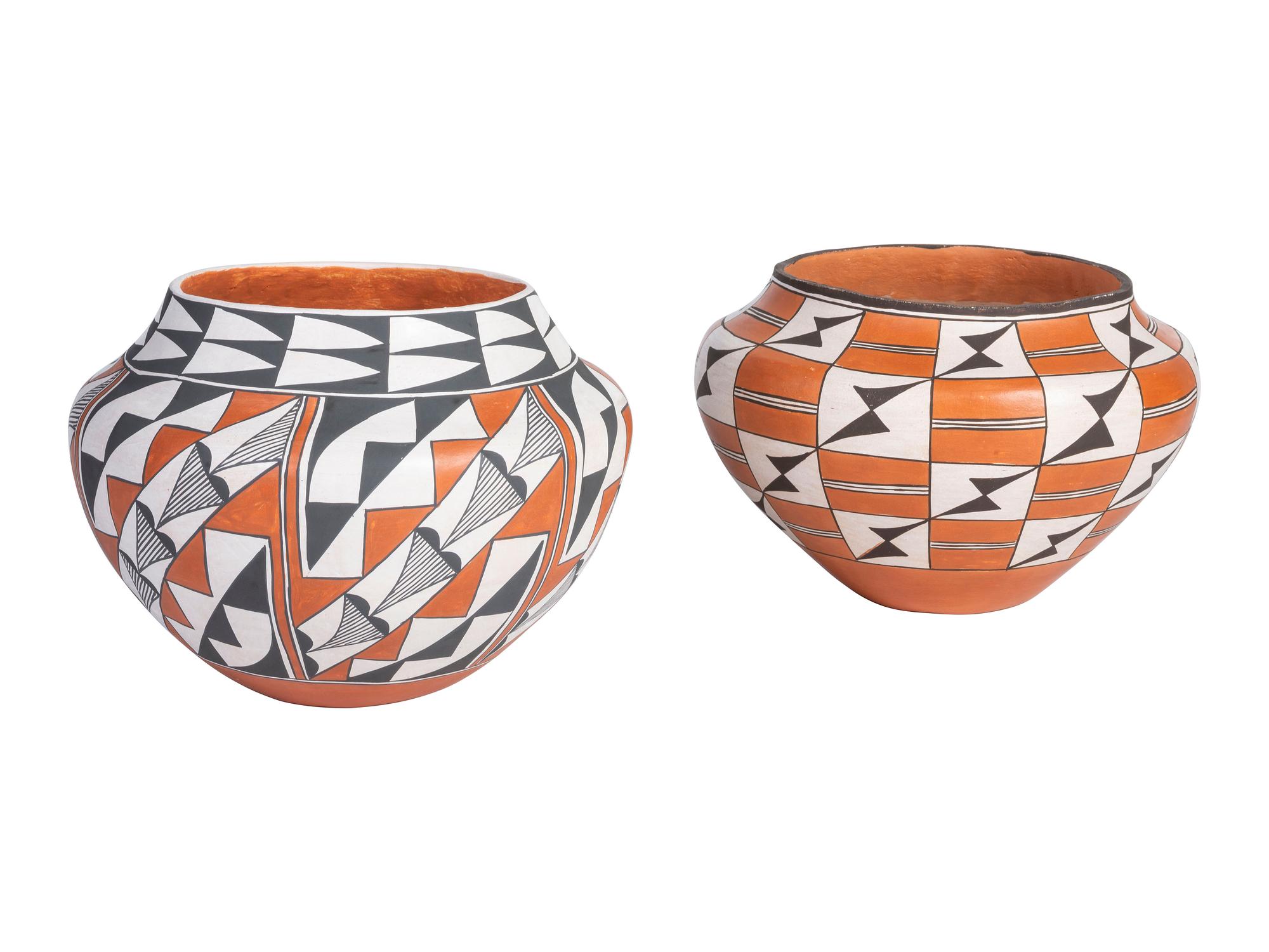 Acoma Polychrome Pottery