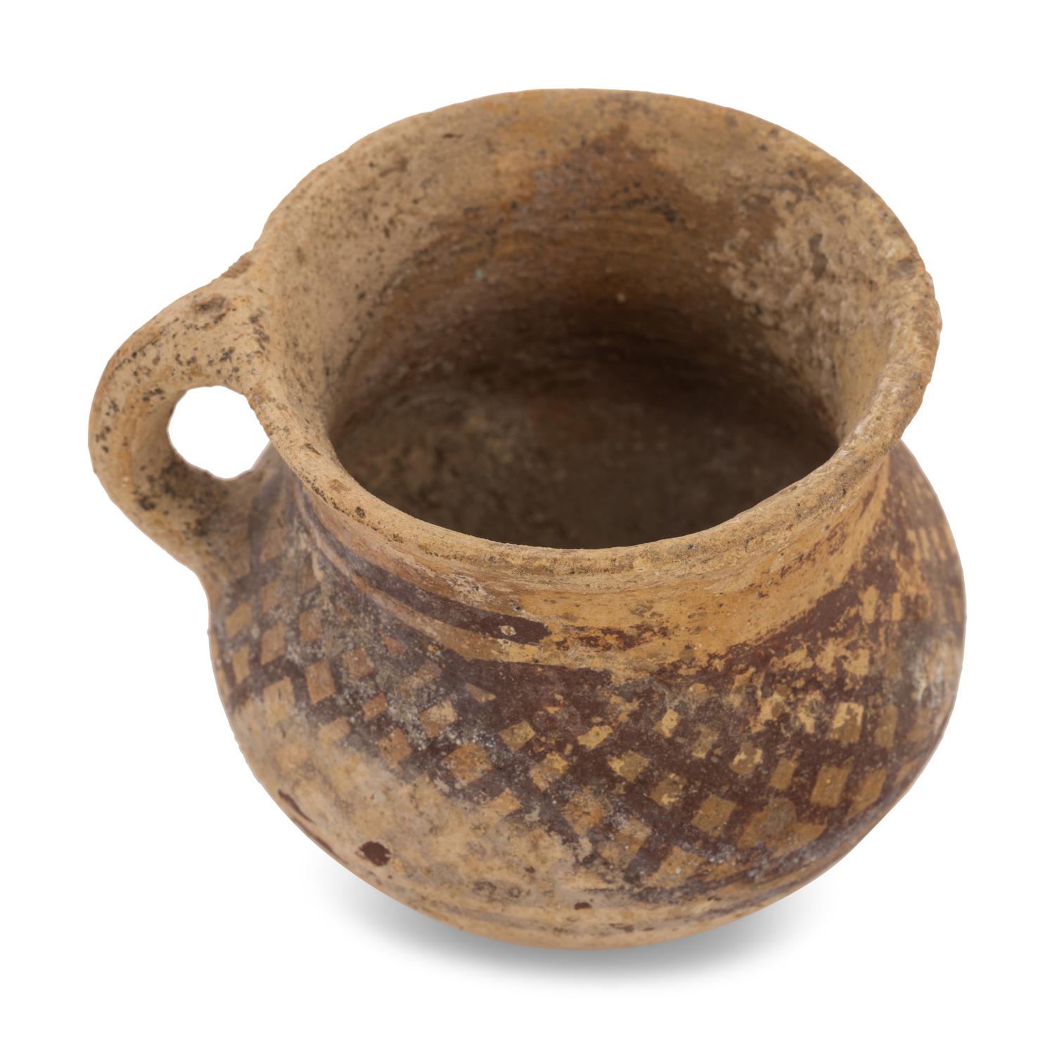 A Tepe Sialk Painted Pottery Cup