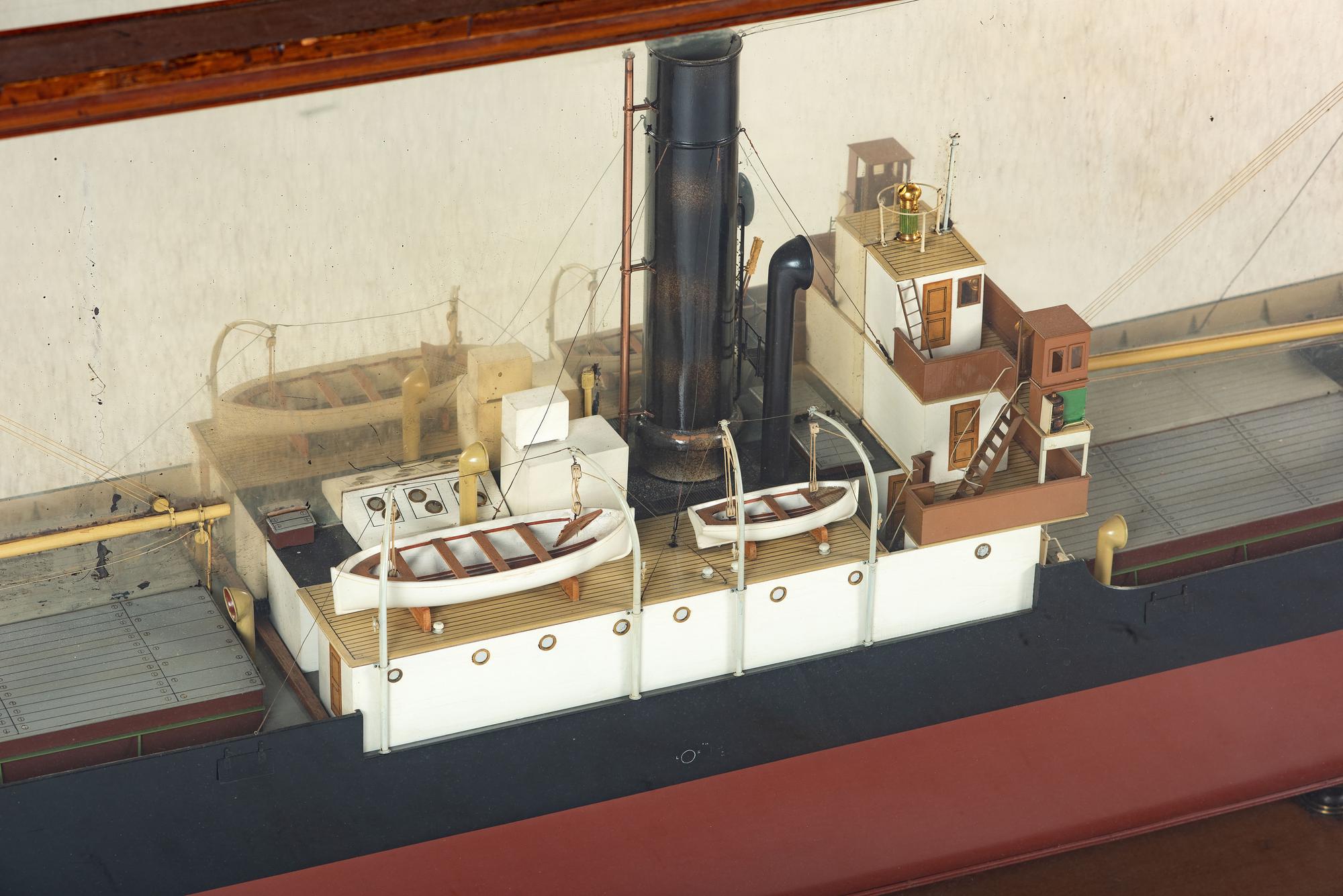 A Nautical Half Hull Model
