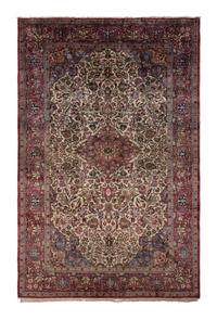 An Isfahan Wool and Silk Rug