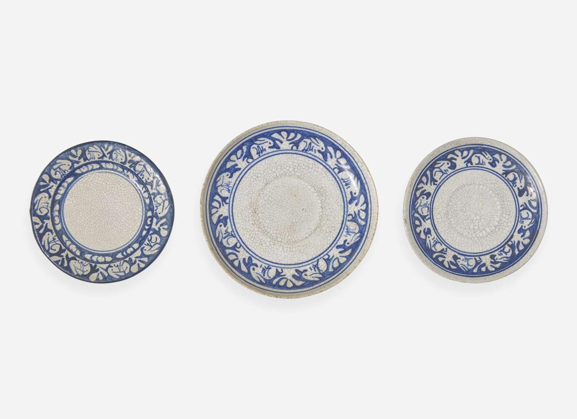Dedham Pottery, Collection of Tableware