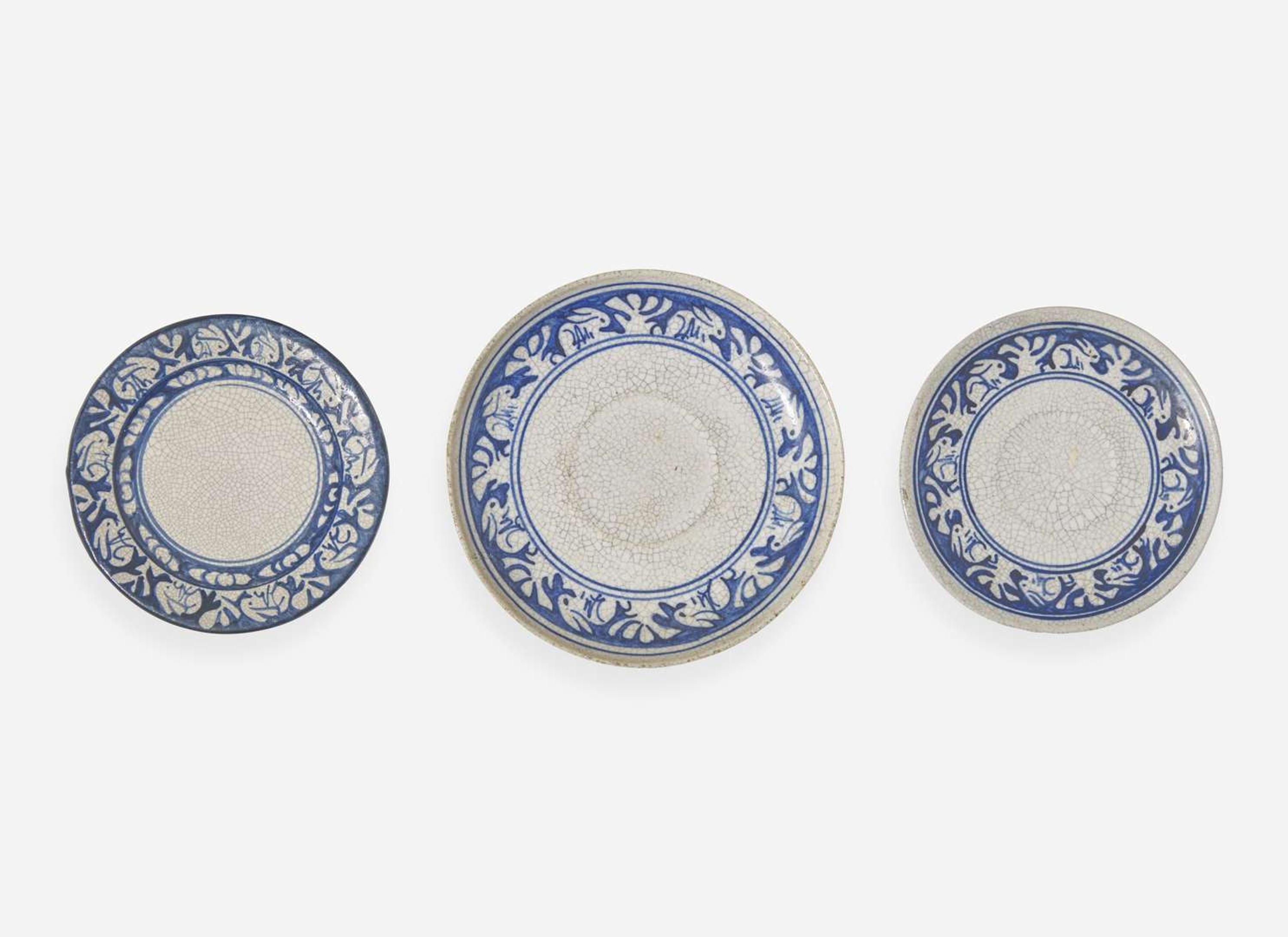 Dedham Pottery, Collection of Tableware