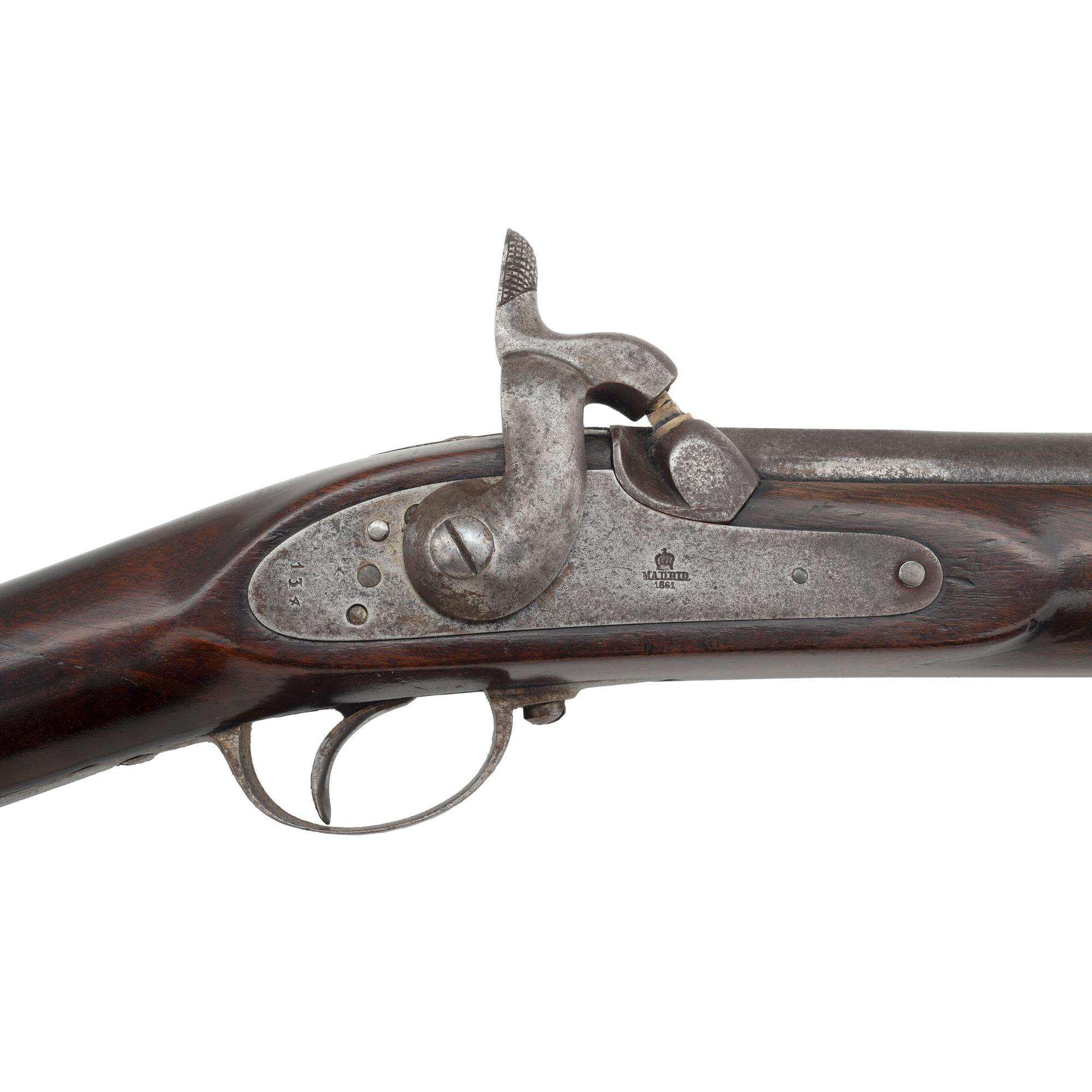 Rare Civil War Import Spanish Model 1857 "Enfield" Rifle