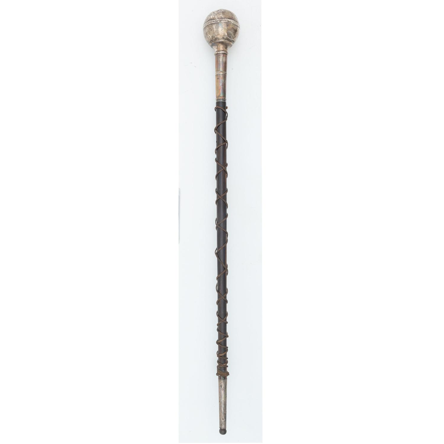 Philippine-American War Band Baton Presented to Sergt. John Von Staden U.S. Volunteer Militia
