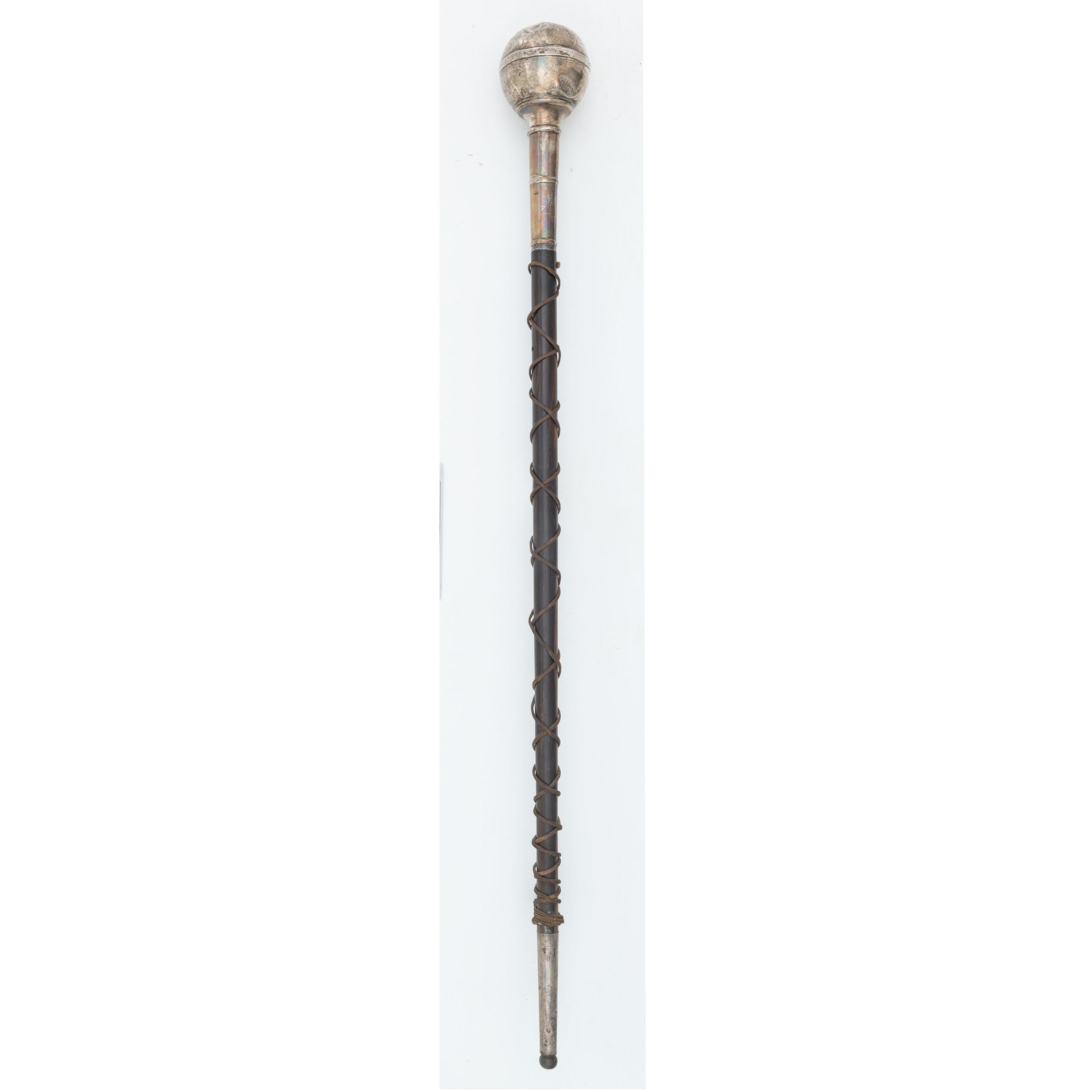 Philippine-American War Band Baton Presented to Sergt. John Von Staden U.S. Volunteer Militia