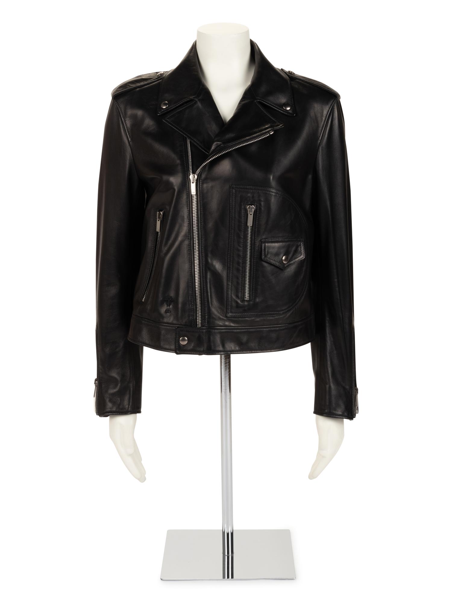 Christian Dior Lambskin Leather Biker Jacket