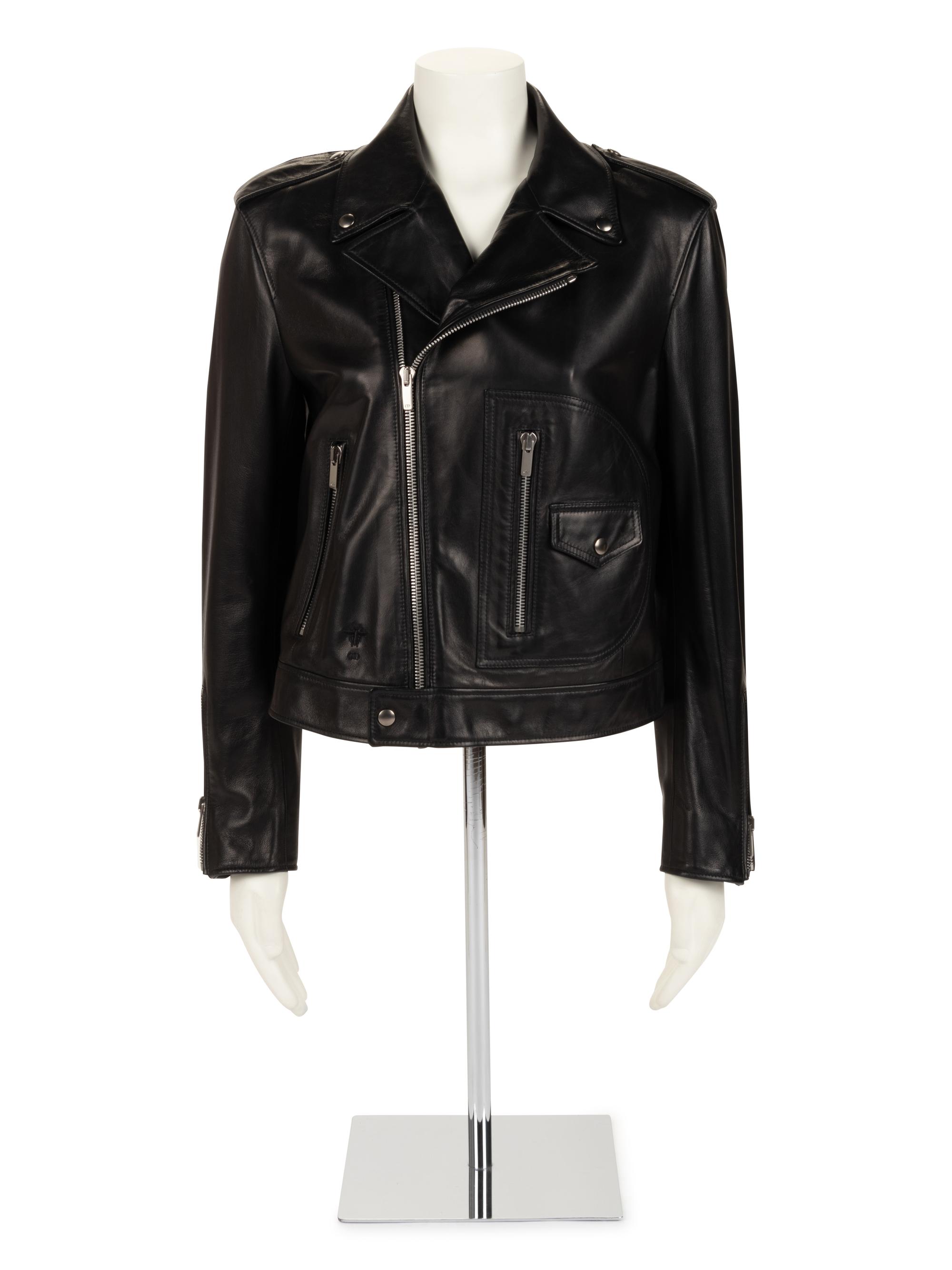 Christian Dior Lambskin Leather Biker Jacket