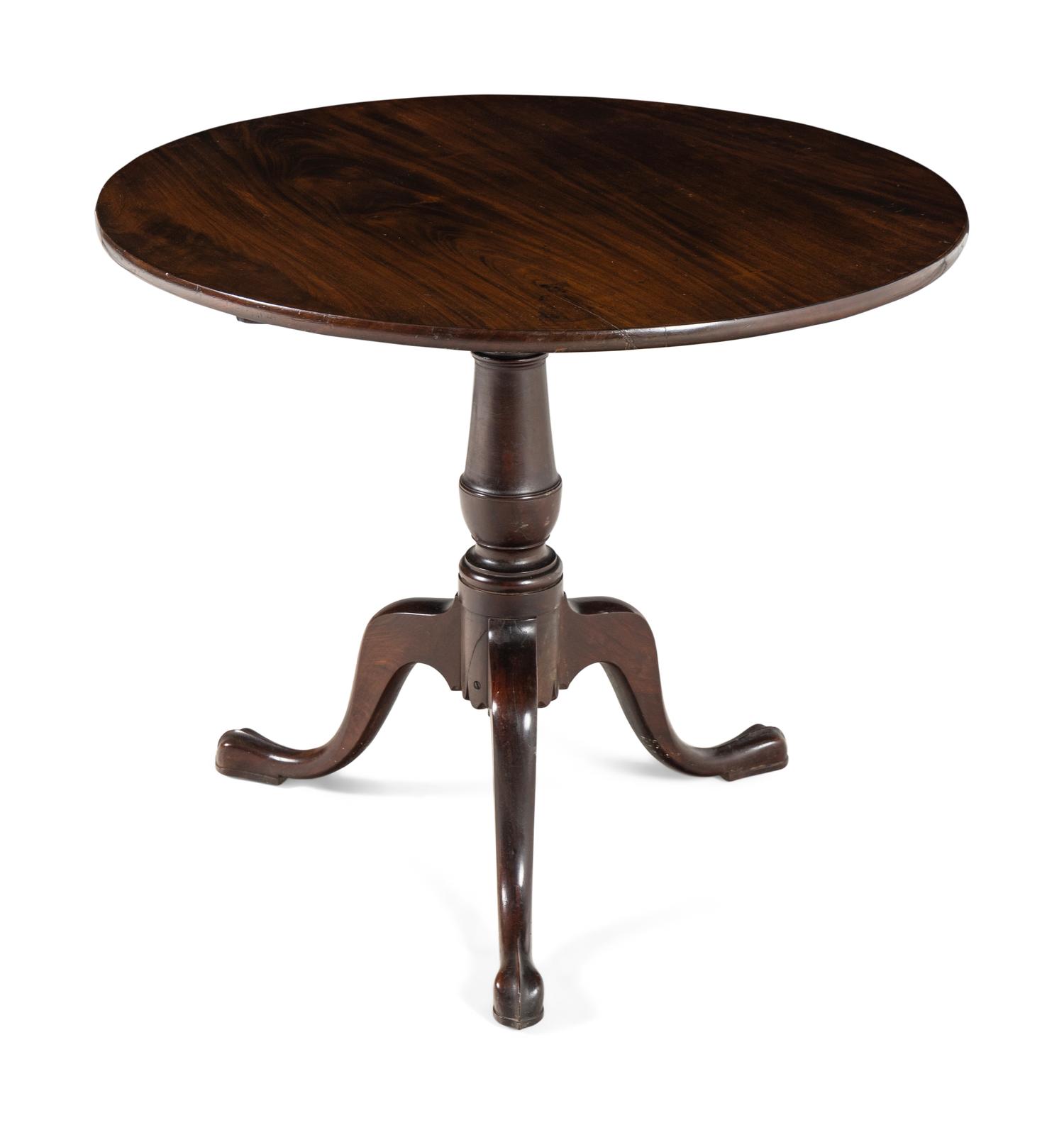 A George III Mahogany Tea Table