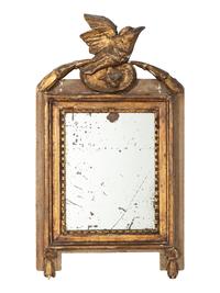 A Continental Giltwood Mirror