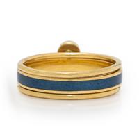 Wendy Ramshaw, Ring Set of Three Yellow Gold Stacking Rings