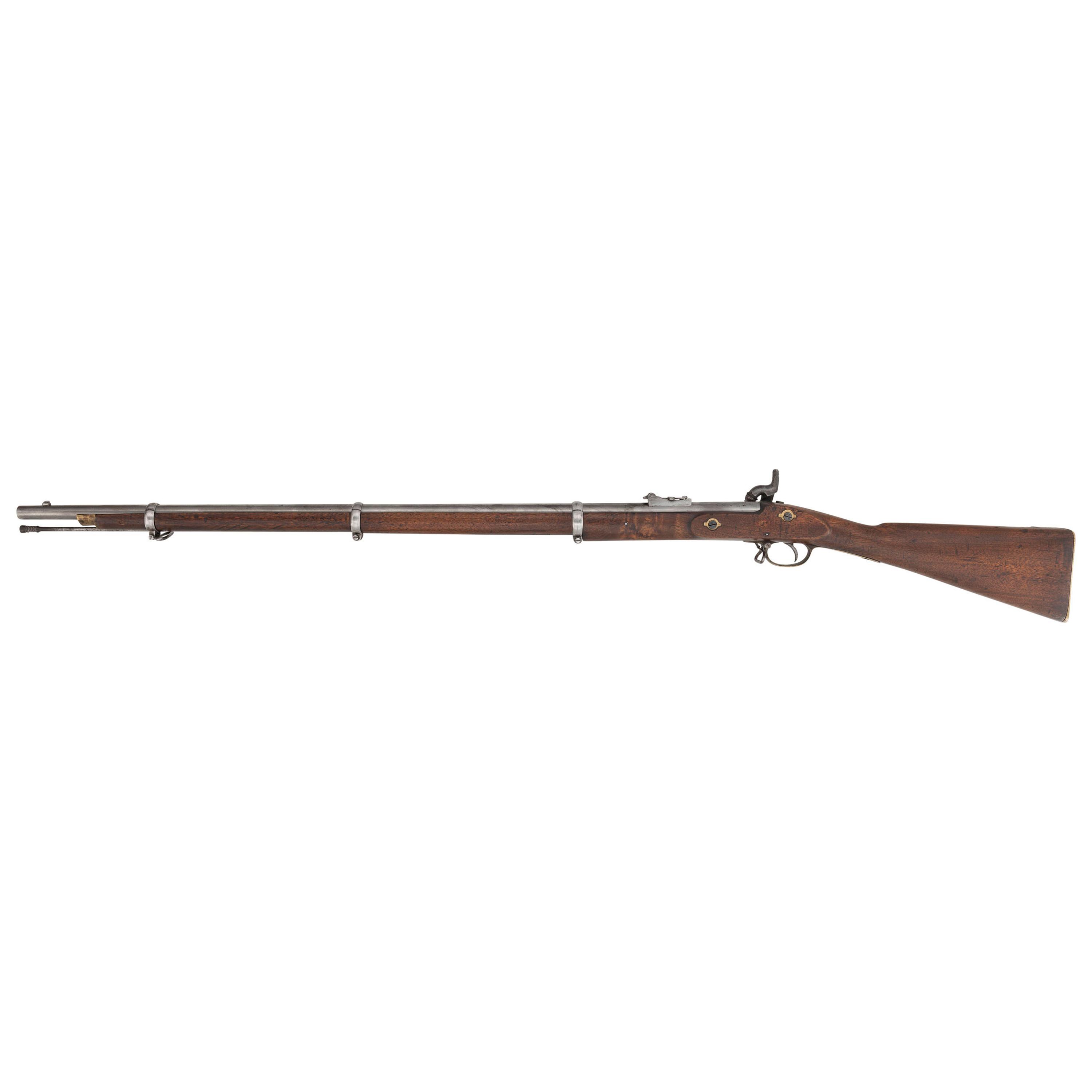 Confederate Imported British Pattern 1853 Enfield with Two Sinclair, Hamilton & Co Markings