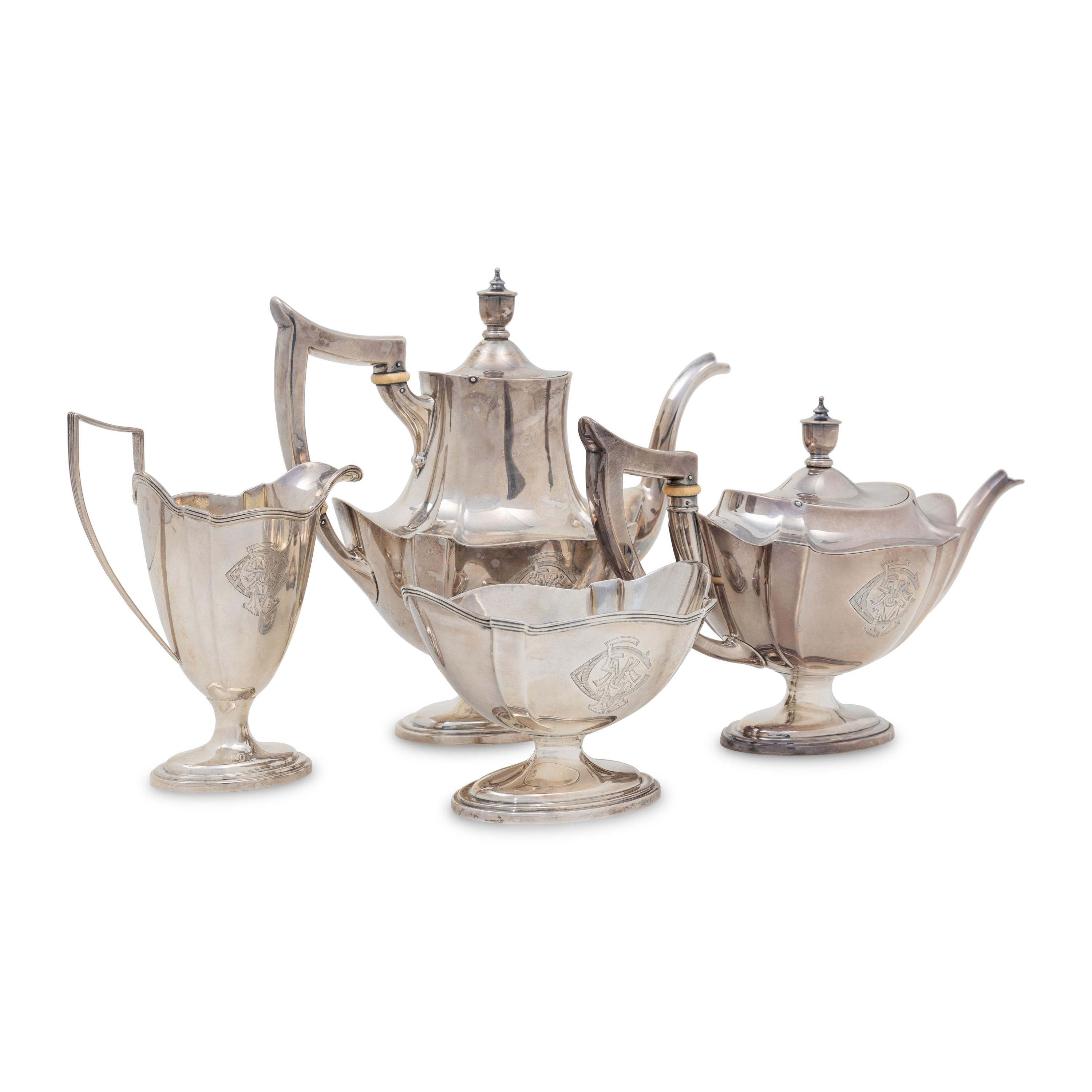 An American Silver Tea and Coffee Service