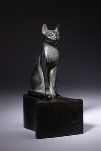An Egyptian Bronze Cat