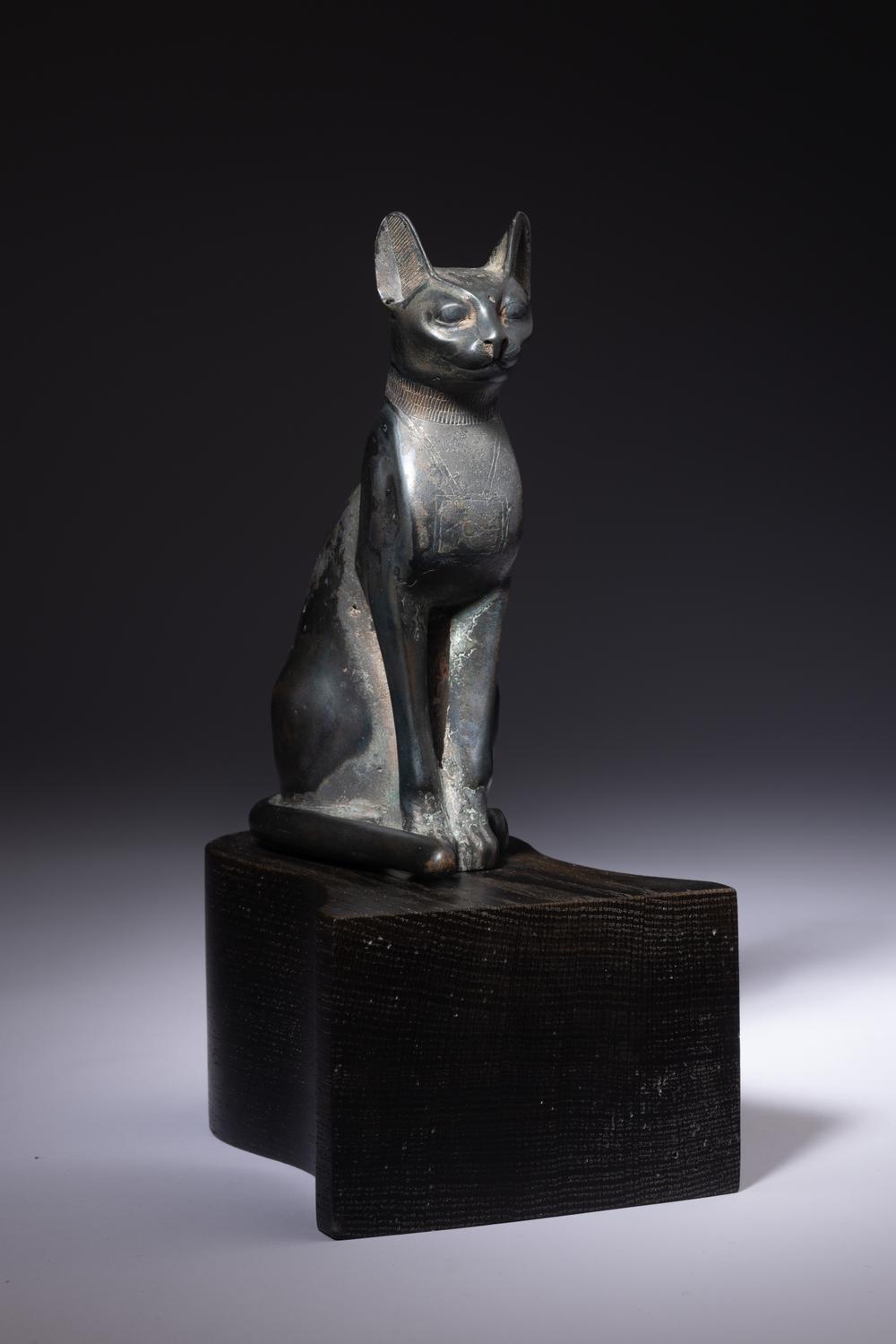 <div>An Egyptian Bronze Cat</div>
