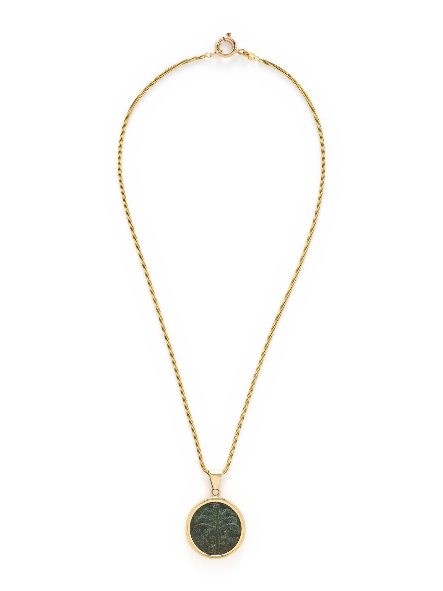 COIN PENDANT NECKLACE