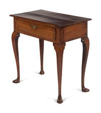 A George I Oak Dressing Table