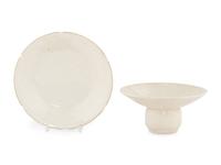 Two Chinese White Glazed Ding Porcelain Wares