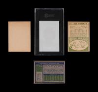 A Group of Four Joe Namath Football Cards and Oddball Issues,