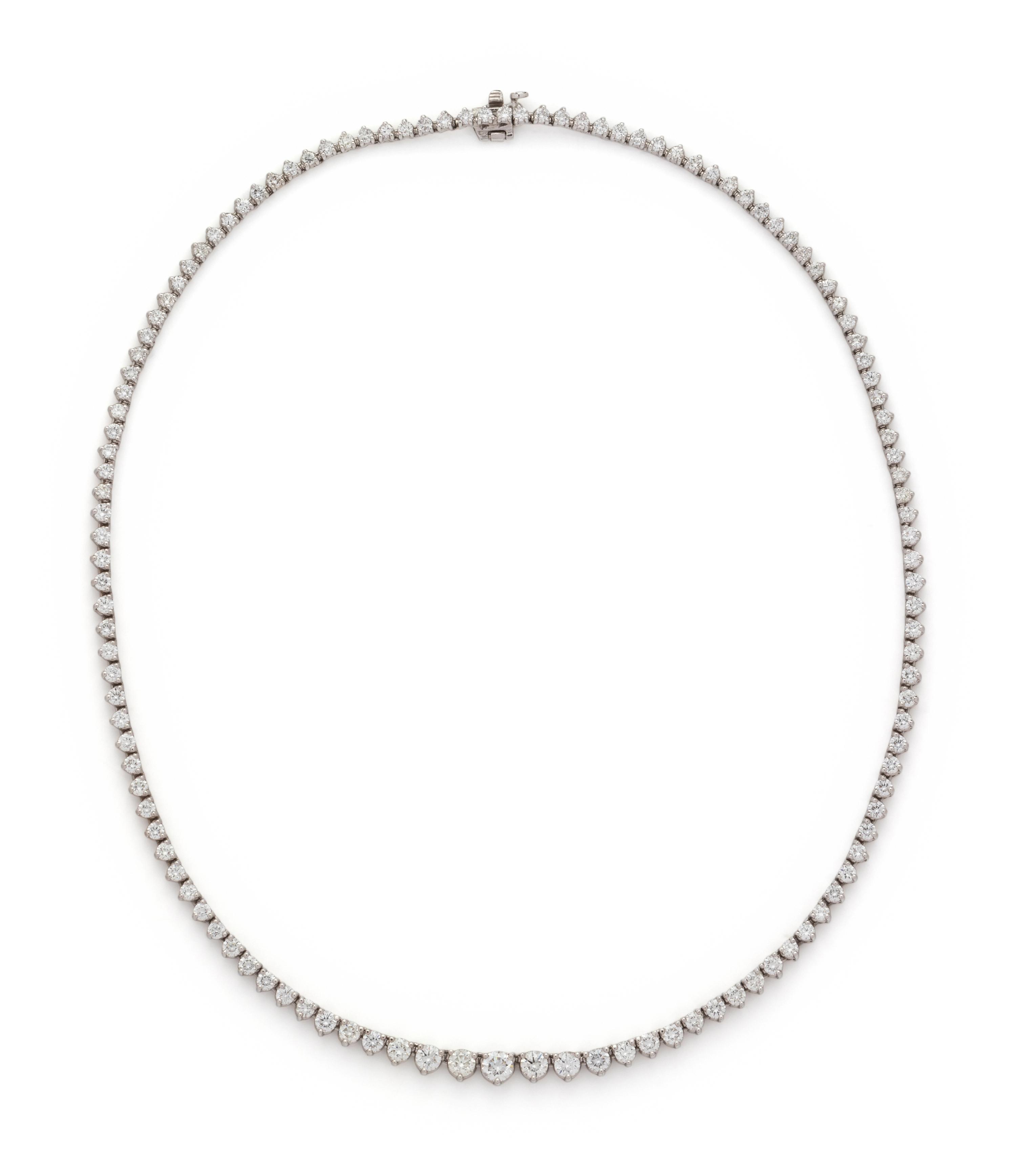 DIAMOND RIVIÈRE NECKLACE