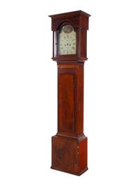 An Irish George III Mahogany Tall Case Clock