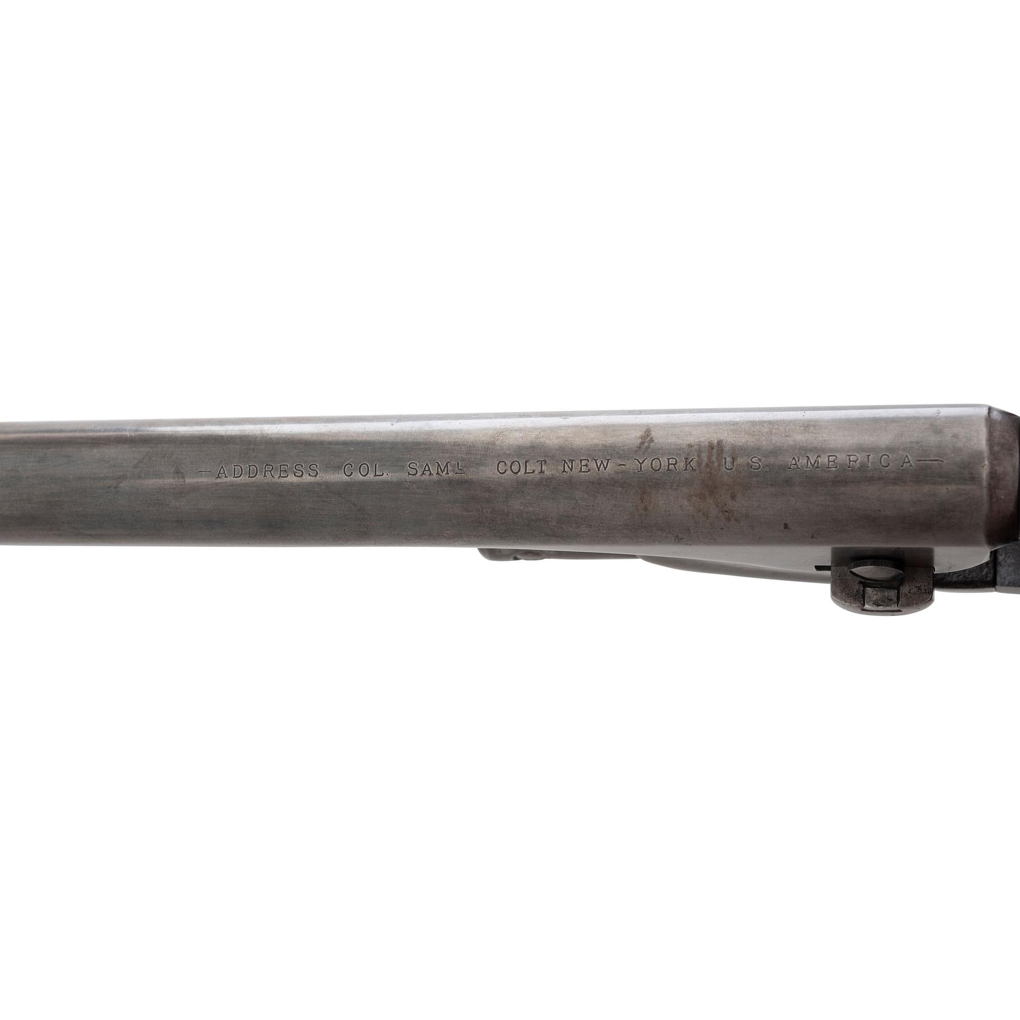 Colt Model 1860 Army Thuer Conversion with Ivory Grips