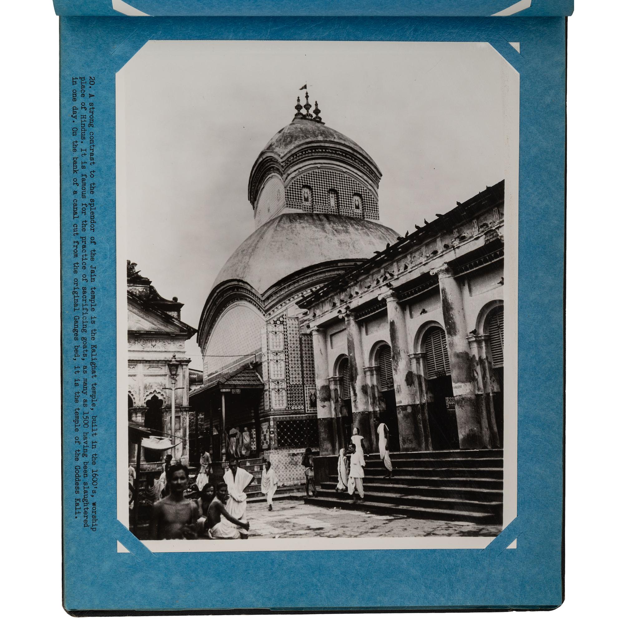 [PHOTOGRAPHY]. WADDELL, Clyde. A Yank's Memories of Calcutta . N.p.: privately published, 1946.