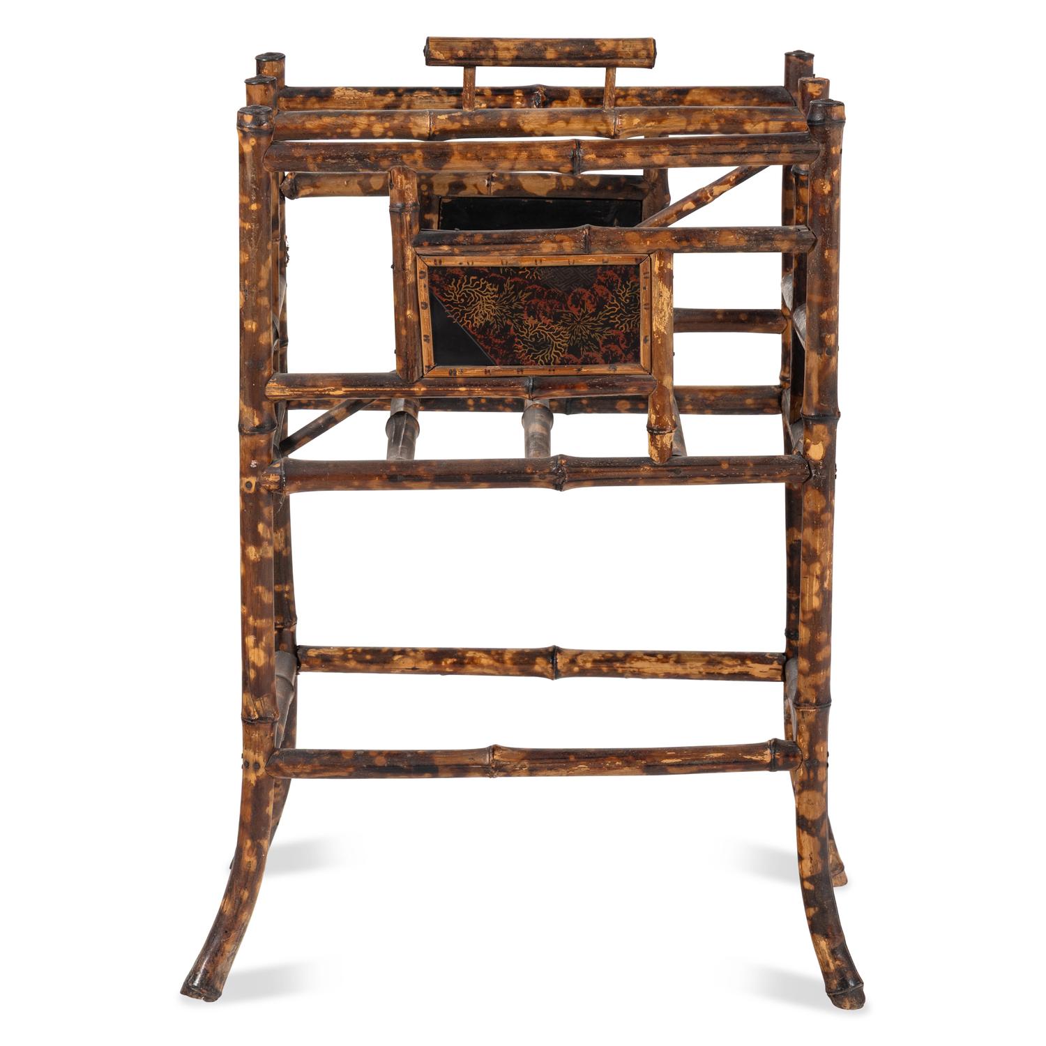 A Victorian Bamboo Canterbury