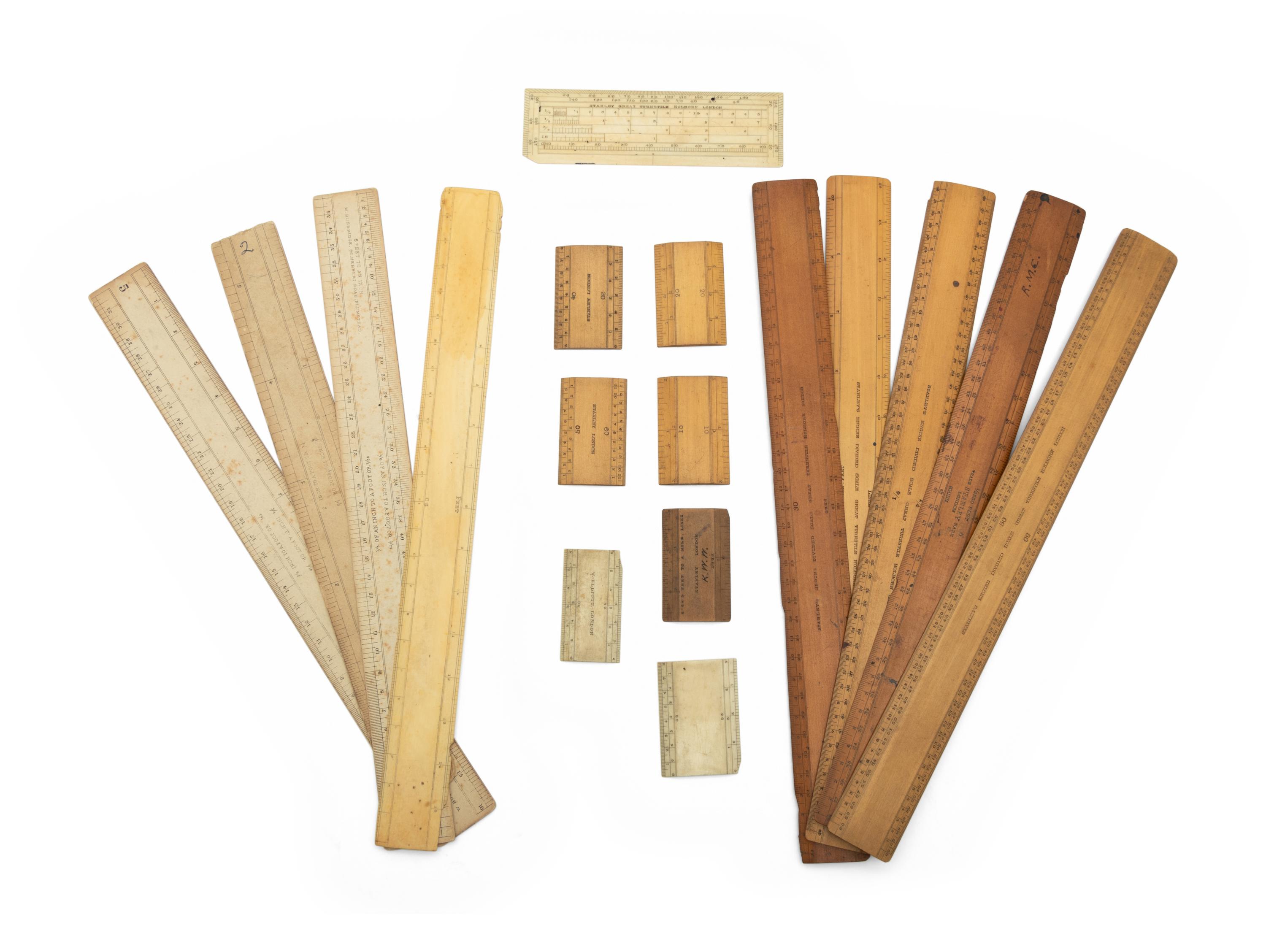 A Regency Brass Mounted Oak Cased Drawing Set