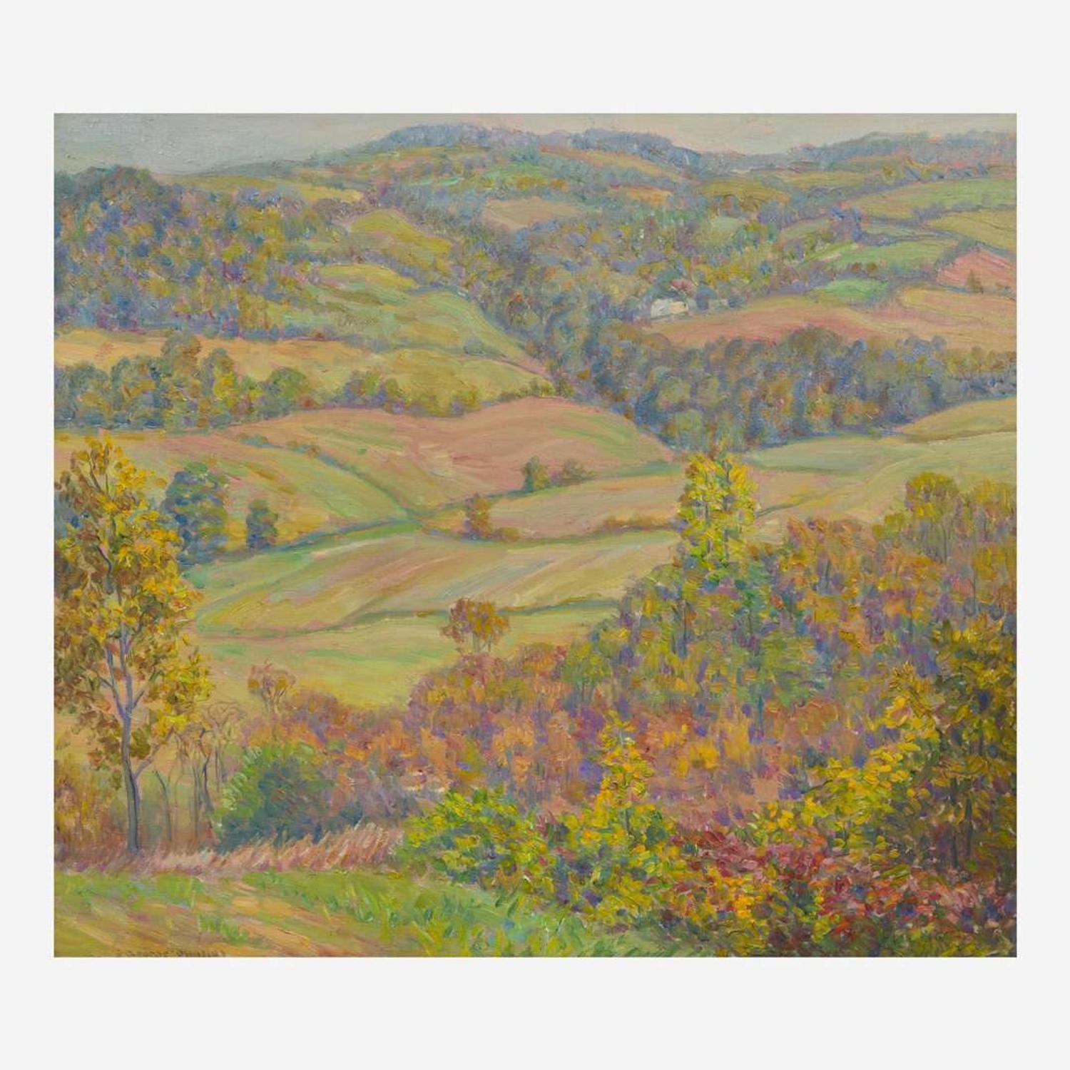 Samuel George Phillips (American, 1890-1965) Valley in Spring