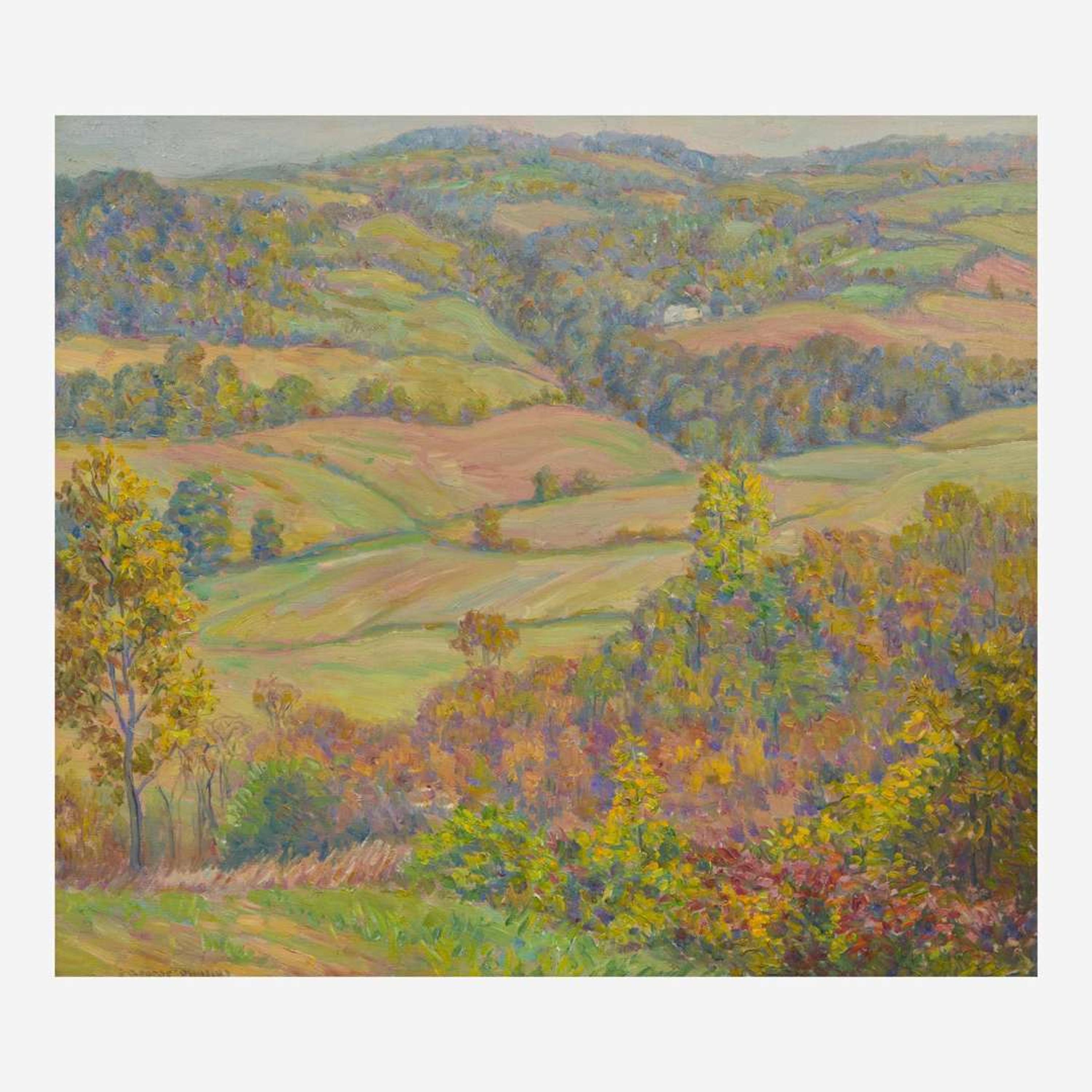 Samuel George Phillips (American, 1890-1965) Valley in Spring