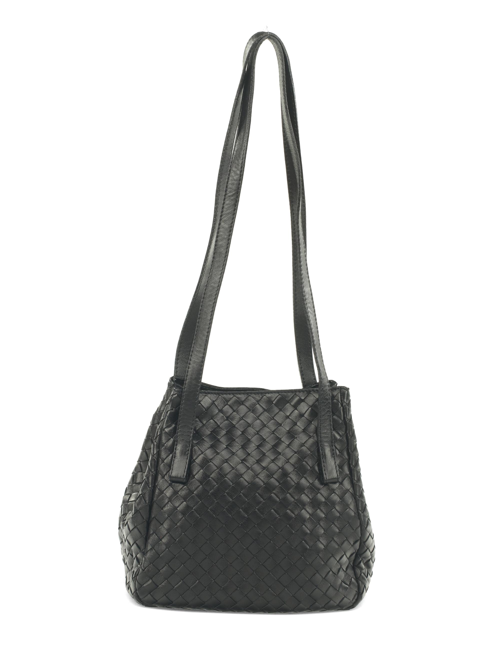 Bottega Veneta Vintage Intrecciato Leather Bag