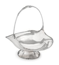 An English Silver Centerpiece Basket