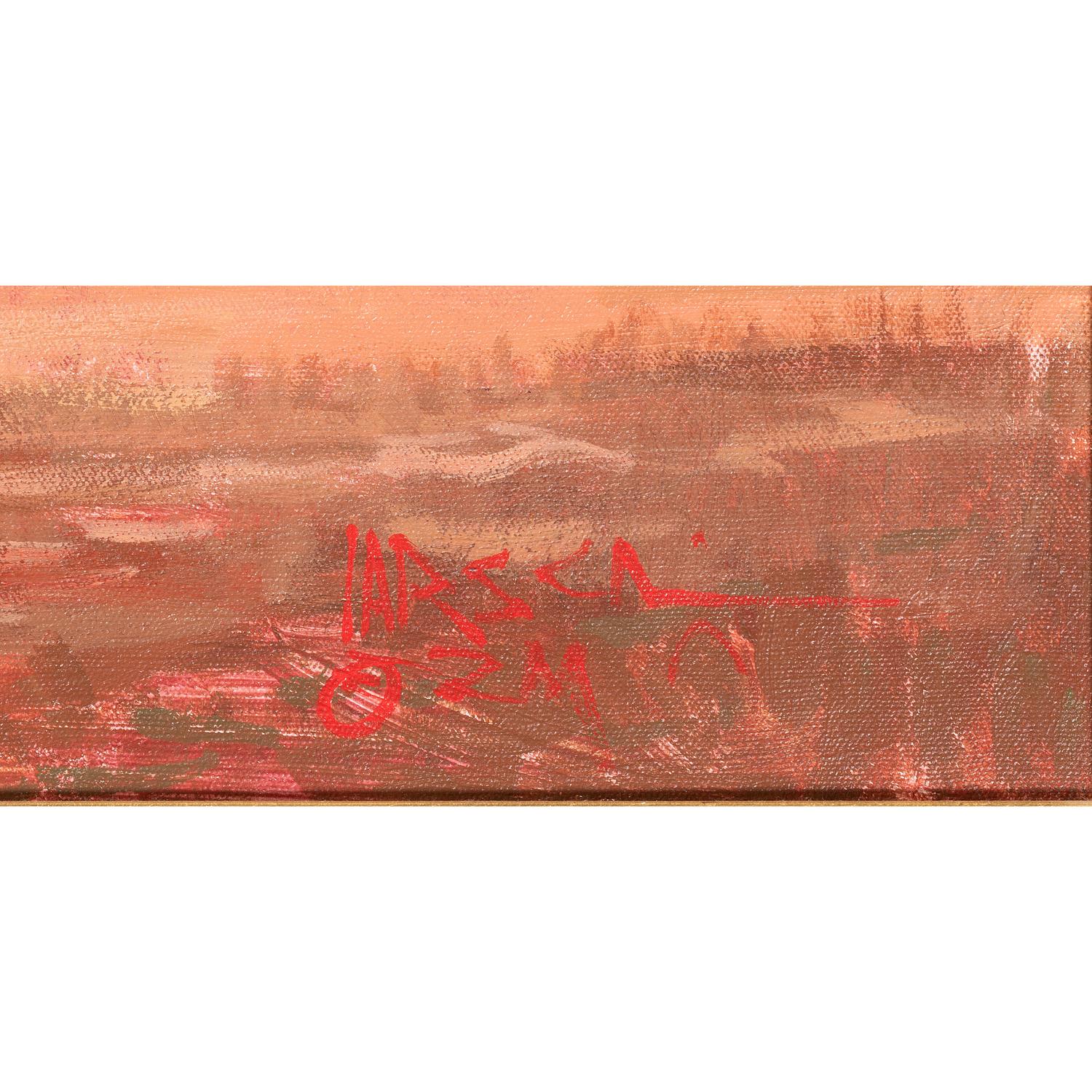 [Two Works] Studies for Quartz Mountain: Sacred Ground - The Past Warriors of the Great Plains AND Quartz Mountain: Sacred Ground - The Past Black Leggins Society