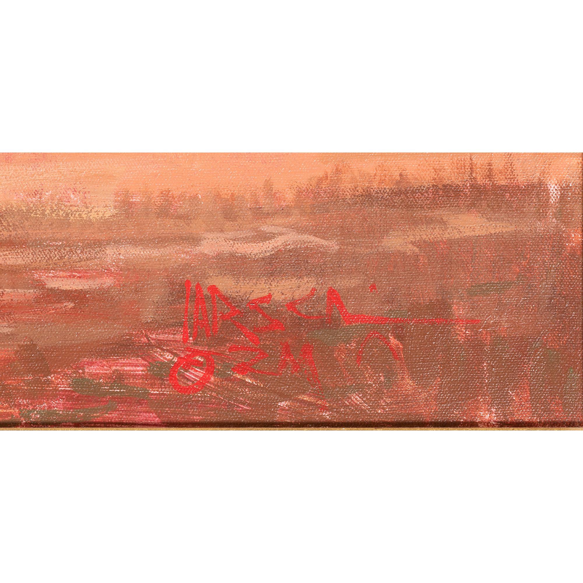 [Two Works] Studies for Quartz Mountain: Sacred Ground - The Past Warriors of the Great Plains AND Quartz Mountain: Sacred Ground - The Past Black Leggins Society