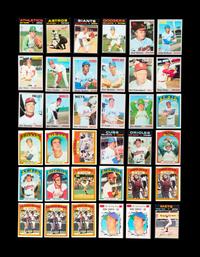 A Group of Over 1,000 Early 1970s Topps Baseball Cards, Coins and Posters Including Multiple Hall of Famers and Stars,