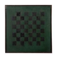 Five Paint Decorated Checkerboards