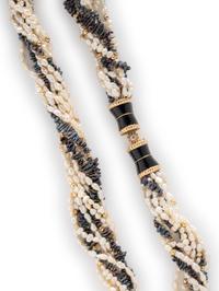 KESHI PEARL TORSADE NECKLACE