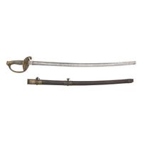 Schuyler, Hartley & Graham Model 1850 Staff & Field Officers Sword Presented to Maj. (Col.) Philo Buckingham - 20th CT Infantry