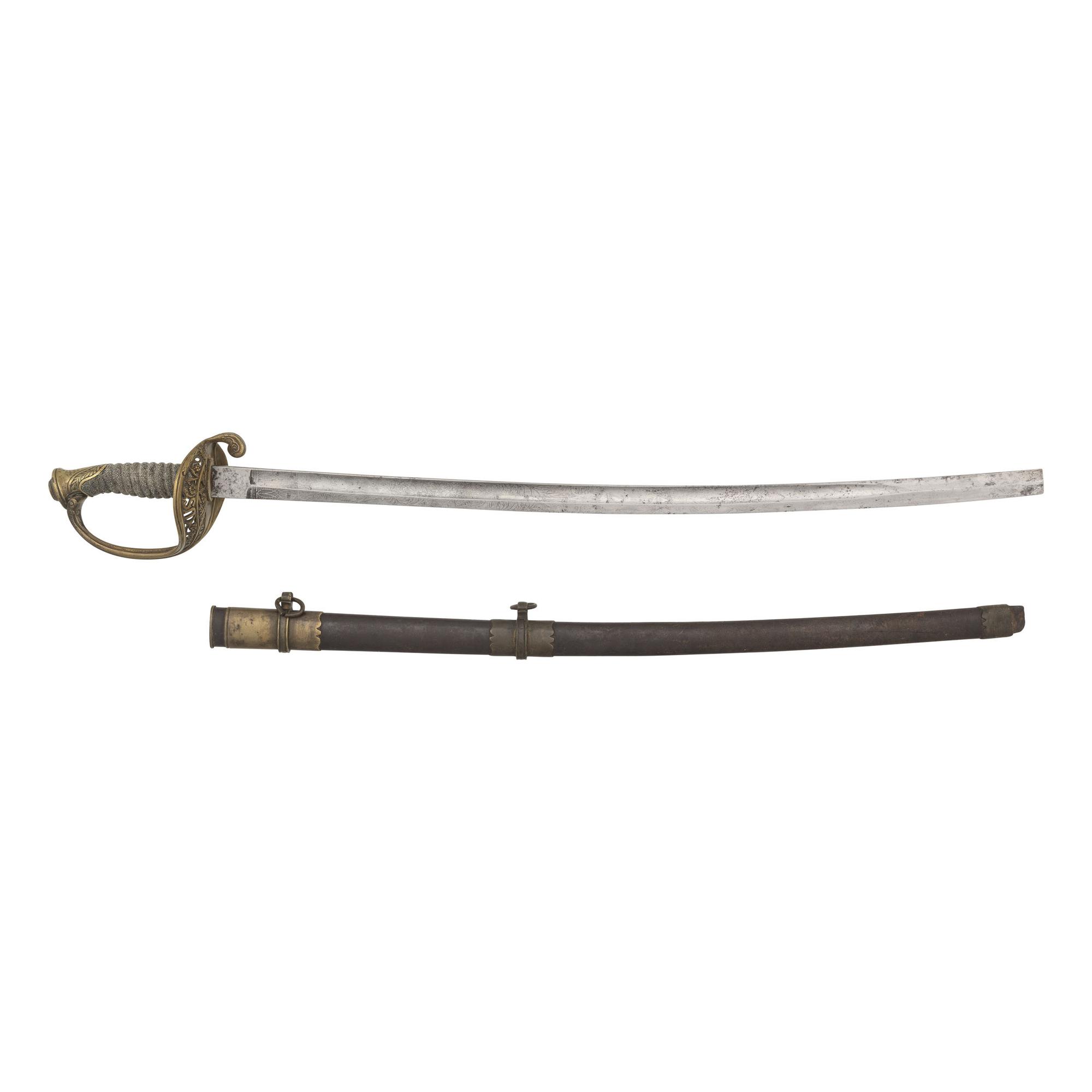 Schuyler, Hartley & Graham Model 1850 Staff & Field Officers Sword Presented to Maj. (Col.) Philo Buckingham - 20th CT Infantry