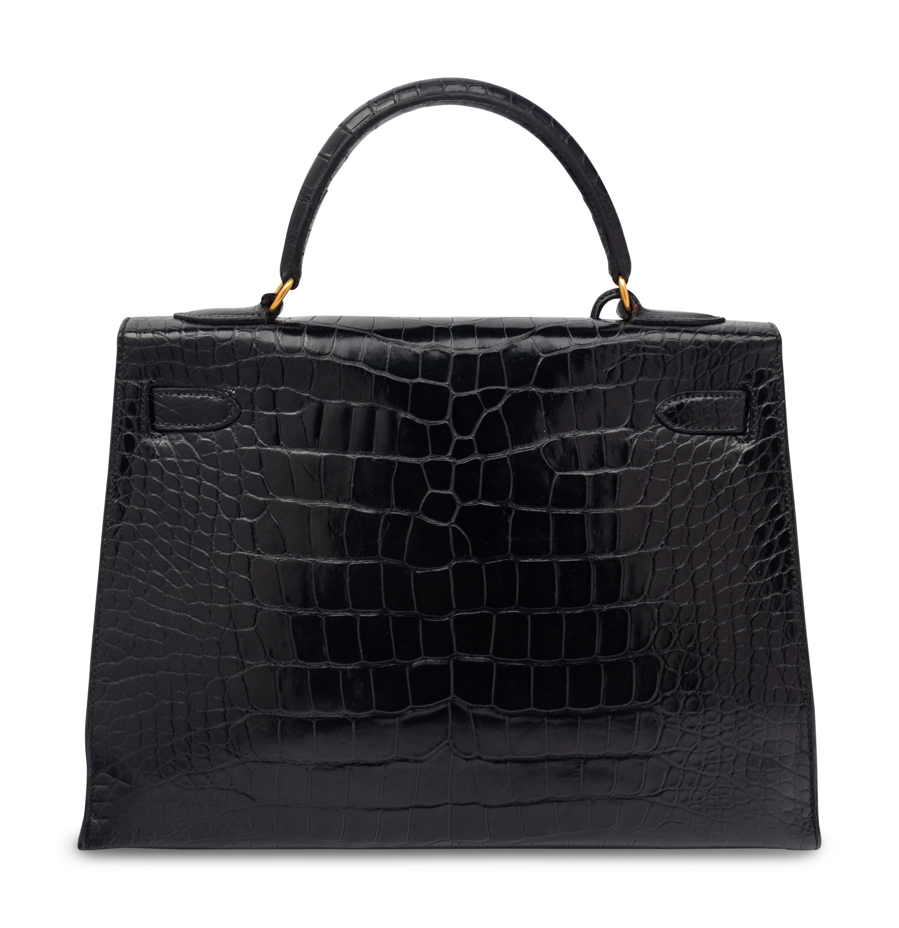 Hermès Crocodile Kelly 32 with Strap